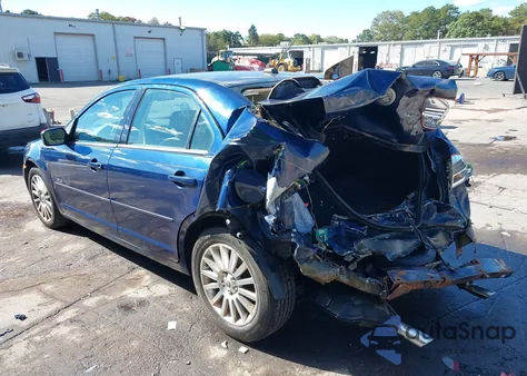 2007 Mercury Milan V6 Premier from USA, damaged, VIN 3MEHM08137R664872